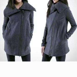 Lululemon Athletica Charcoal Cape Jacket
